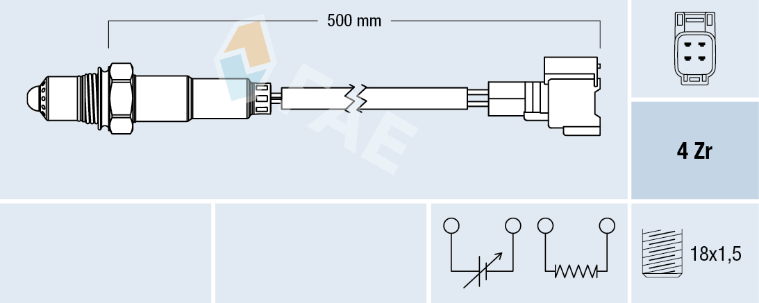 Lambda-sonde FAE 77297