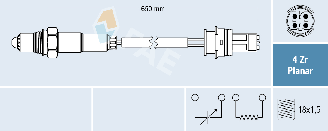 Lambda-sonde FAE 77333