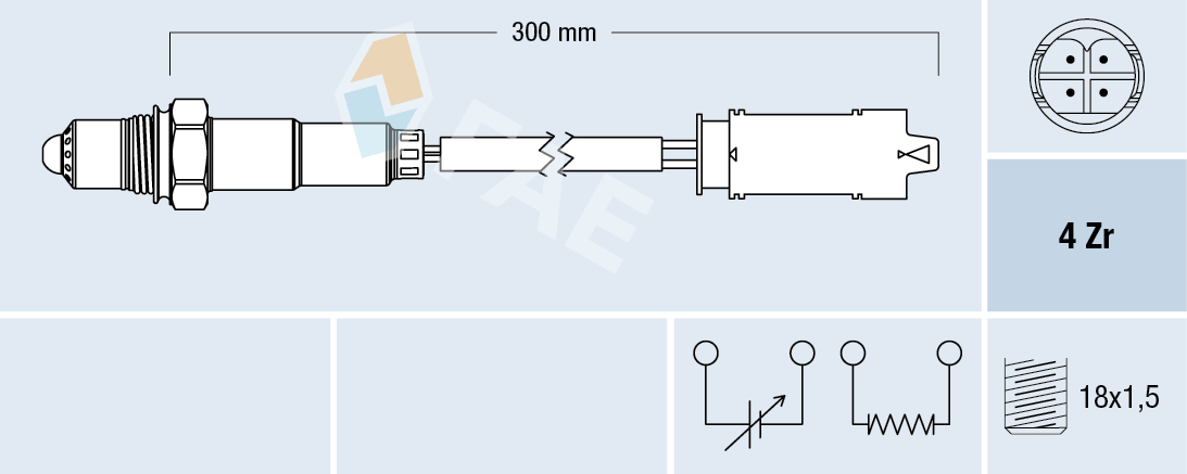Lambda-sonde FAE 77336