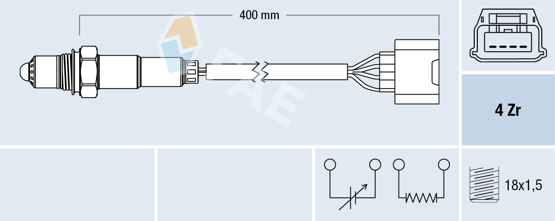 Lambda-sonde FAE 77345
