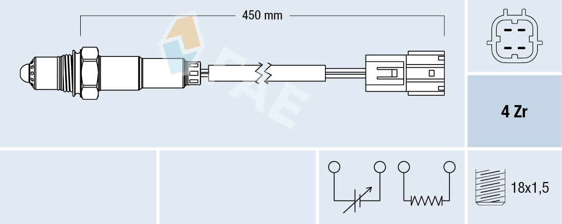 Lambda-sonde FAE 77393