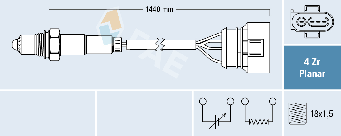 Lambda-sonde FAE 77401