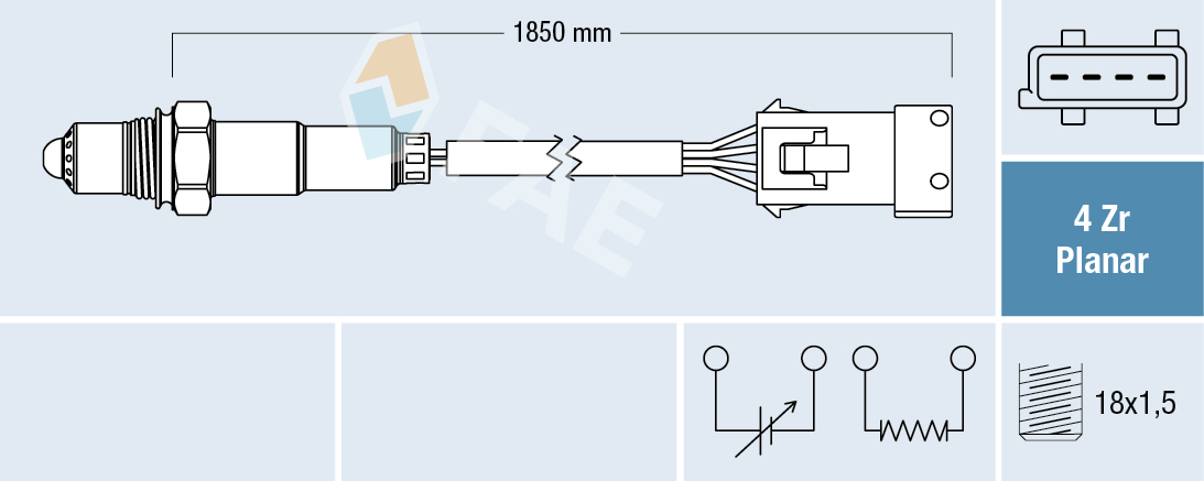 Lambda-sonde FAE 77412