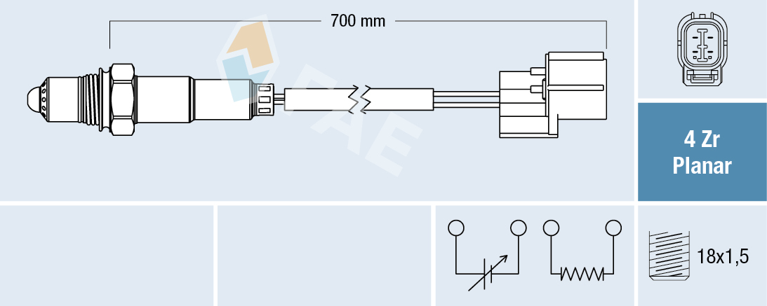 Lambda-sonde FAE 77450