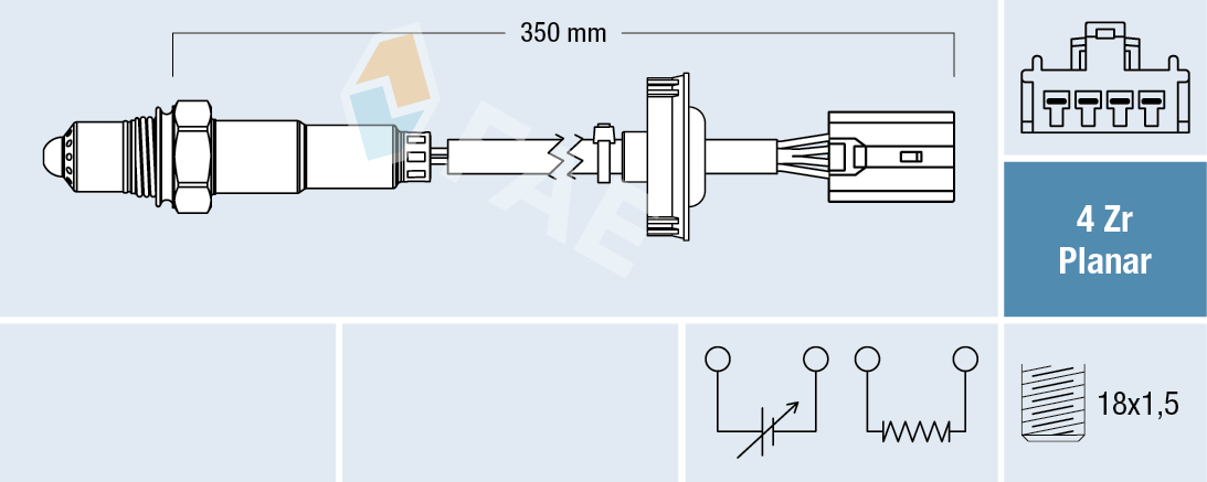 Lambda-sonde FAE 77451