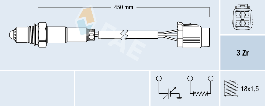 Lambda-sonde FAE 77478