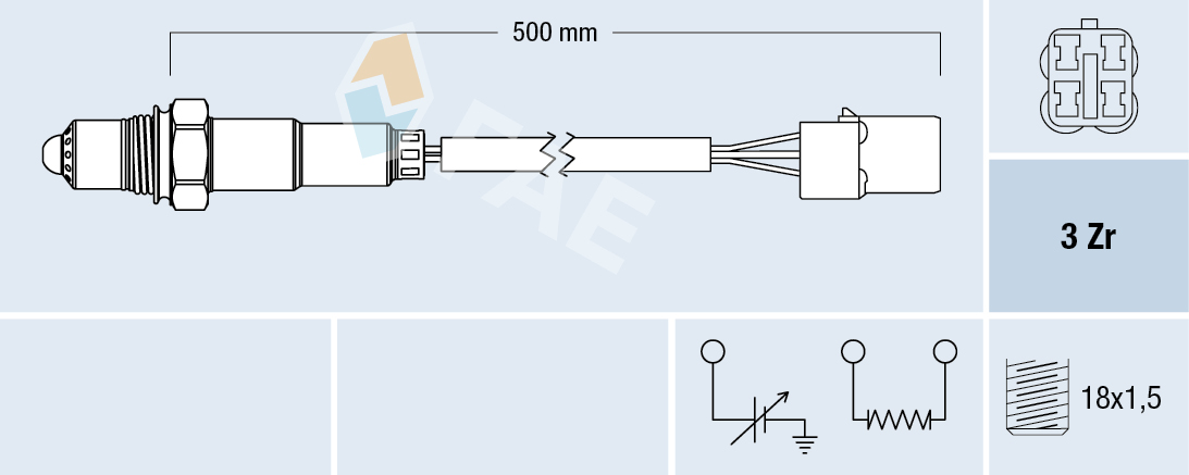 Lambda-sonde FAE 77479