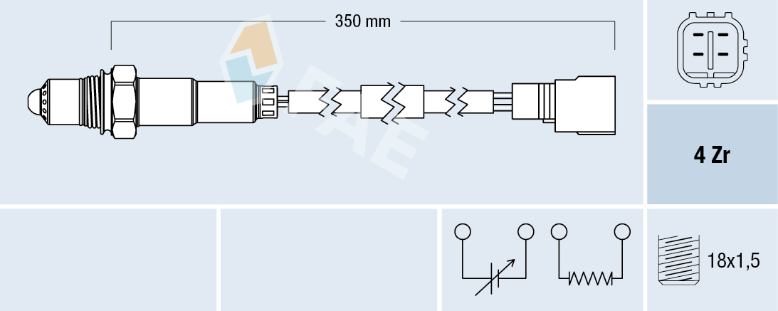 Lambda-sonde FAE 77511