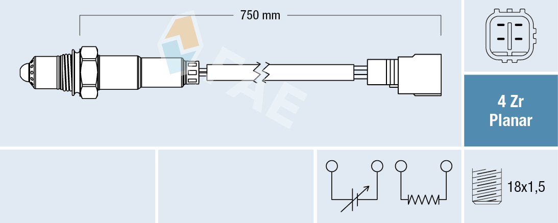 Lambda-sonde FAE 77514