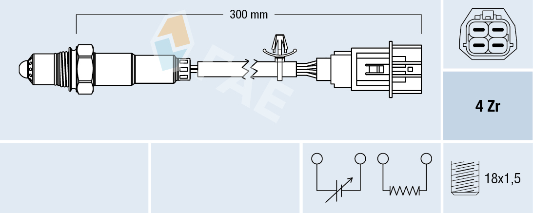 Lambda-sonde FAE 77637
