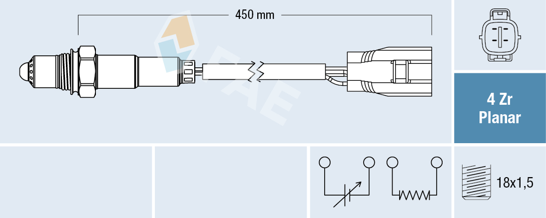 Lambda-sonde FAE 77644