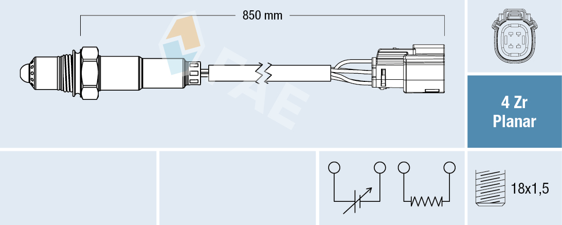 Lambda-sonde FAE 77651