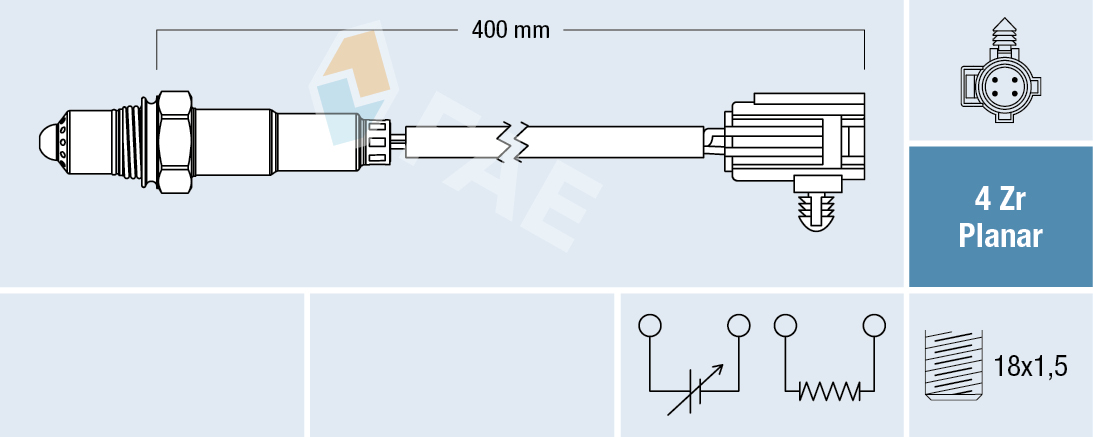 Lambda-sonde FAE 77676