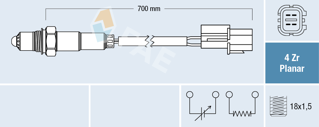 Lambda-sonde FAE 77689