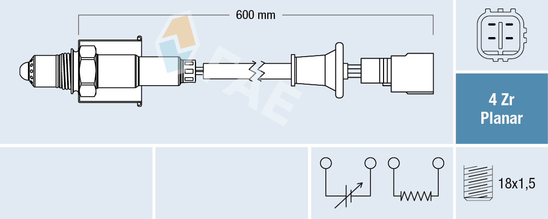 Lambda-sonde FAE 77692