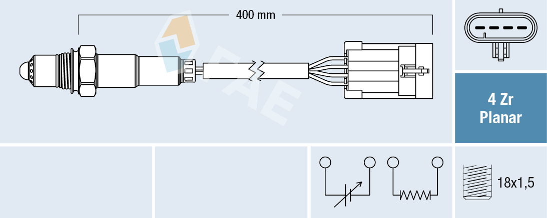 Lambda-sonde FAE 77700