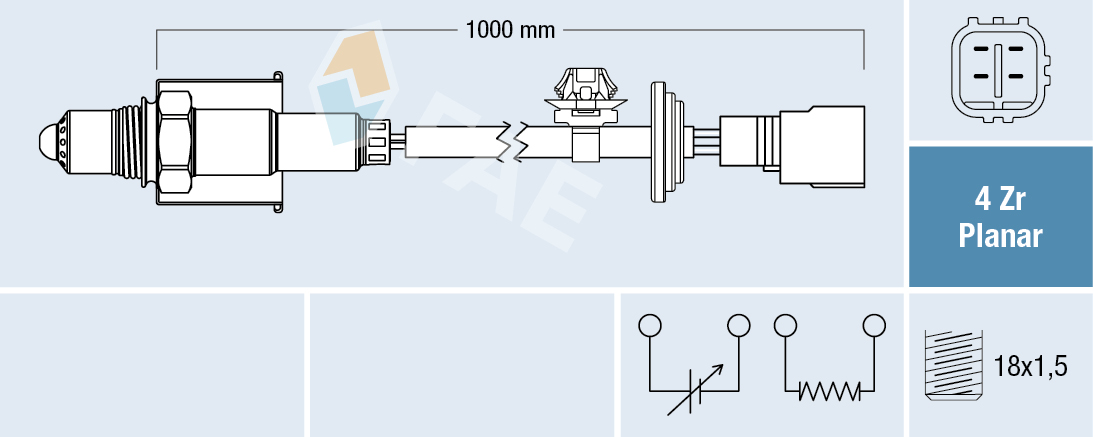 Lambda-sonde FAE 77703