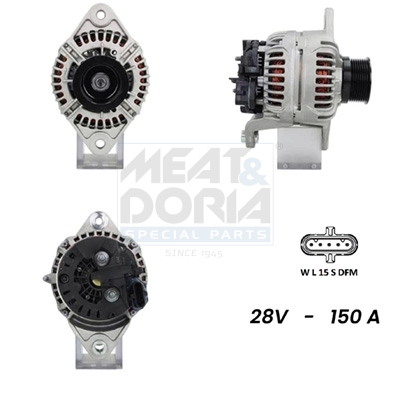Dynamo / Alternator Meat Doria 5610074G