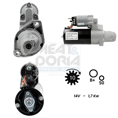 Startmotor / Starter Meat Doria 5010323G