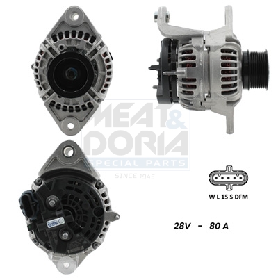 Dynamo / Alternator Meat Doria 5610067G