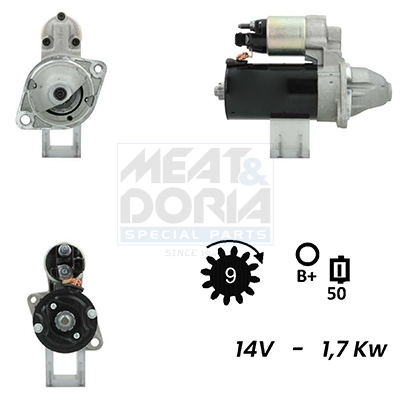Startmotor / Starter Meat Doria 5010477G