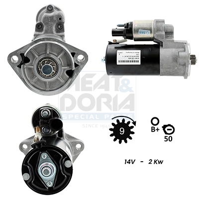 Startmotor / Starter Meat Doria 5010204G