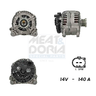 Dynamo / Alternator Meat Doria 5510666G