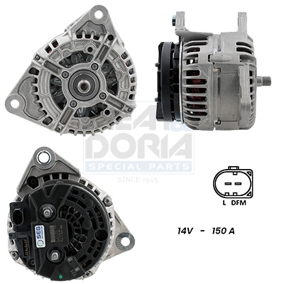 Dynamo / Alternator Meat Doria 5510695G