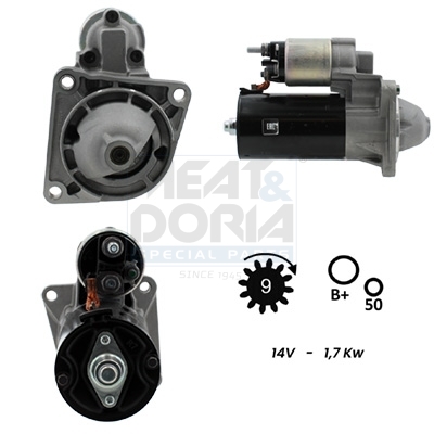 Startmotor / Starter Meat Doria 5010007G