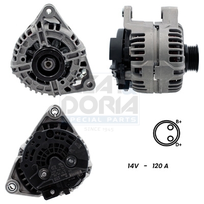 Dynamo / Alternator Meat Doria 5510401G