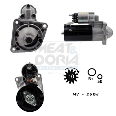 Startmotor / Starter Meat Doria 5010185G