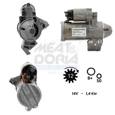Startmotor / Starter Meat Doria 5010964G