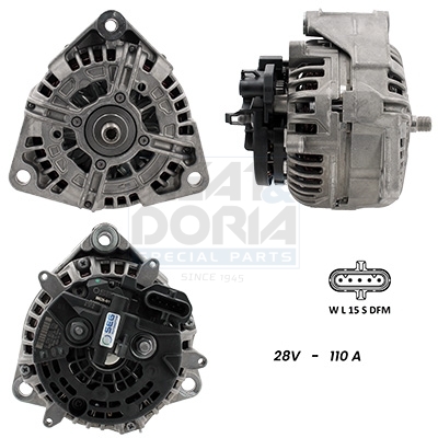 Dynamo / Alternator Meat Doria 5610161G