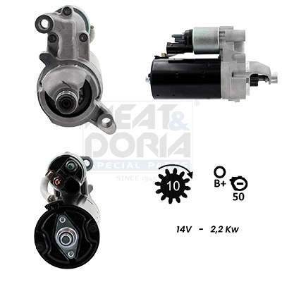 Startmotor / Starter Meat Doria 5010430G