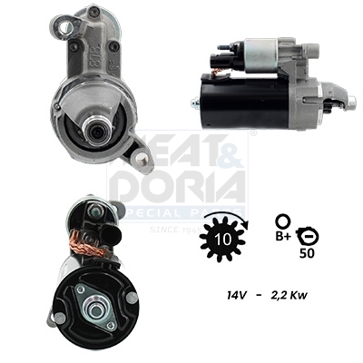 Startmotor / Starter Meat Doria 5010410G