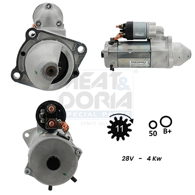 Startmotor / Starter Meat Doria 5110019G