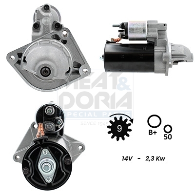 Startmotor / Starter Meat Doria 5010366G