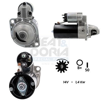 Startmotor / Starter Meat Doria 5010367G