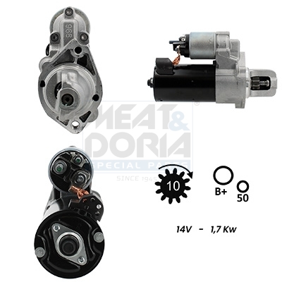Startmotor / Starter Meat Doria 5010517G