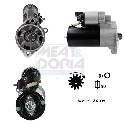 Startmotor / Starter Meat Doria 5010162G