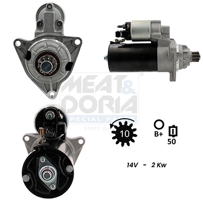Startmotor / Starter Meat Doria 5010413G