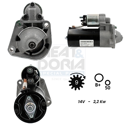 Startmotor / Starter Meat Doria 5010427G