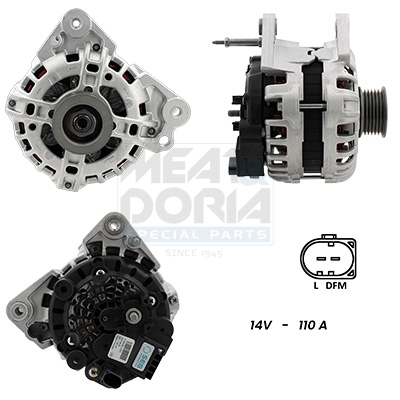 Dynamo / Alternator Meat Doria 5510487G
