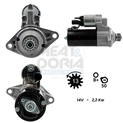 Startmotor / Starter Meat Doria 5010991G