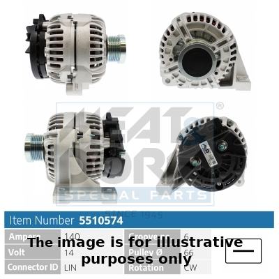 Dynamo / Alternator Meat Doria 5510574G
