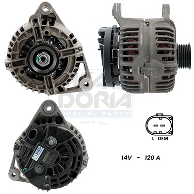 Dynamo / Alternator Meat Doria 5510684G
