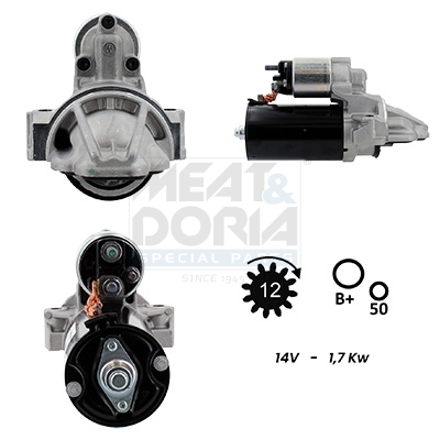 Startmotor / Starter Meat Doria 5015108G