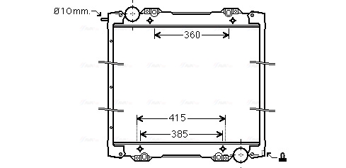 Radiateur Ava Cooling SC2027