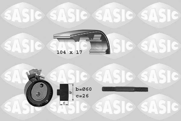 Distributieriem kit Sasic 1750018
