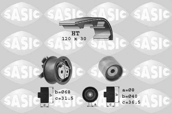 Distributieriem kit Sasic 1756003